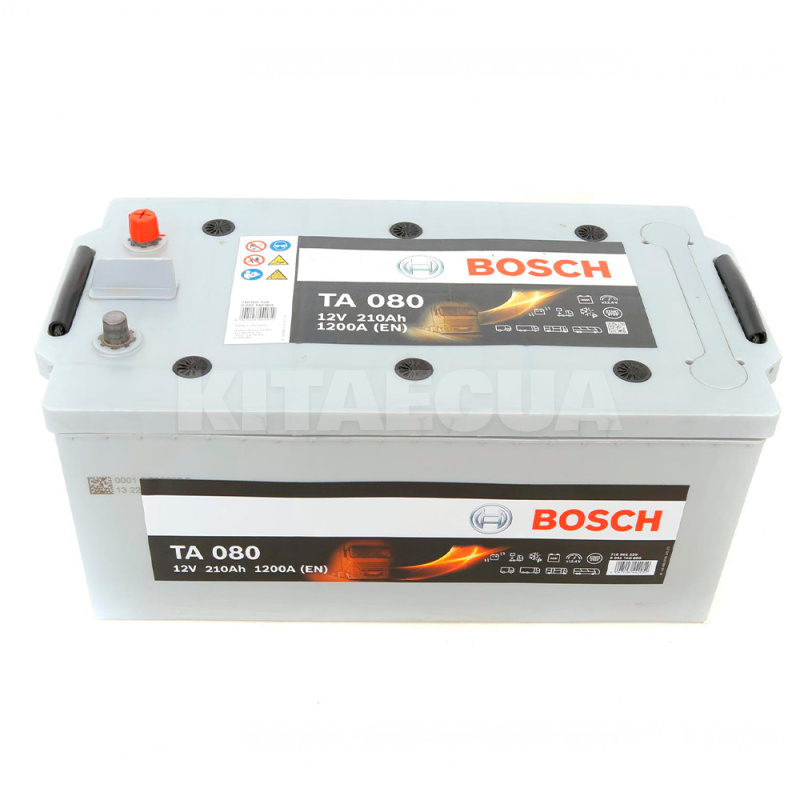 Автомобільний акумулятор TA 080 210Ач 1200А "+" зліва Bosch (0 092 TA0 800)