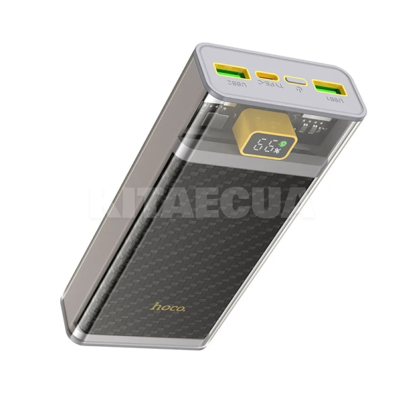 Повербанк Discovery edition 20000mAh 22.5W J103A сірий HOCO (6931474788948) - 2