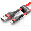 Кабель USB - Lightning 2.4A Cafule 1м красный BASEUS (CALKLF-B09)