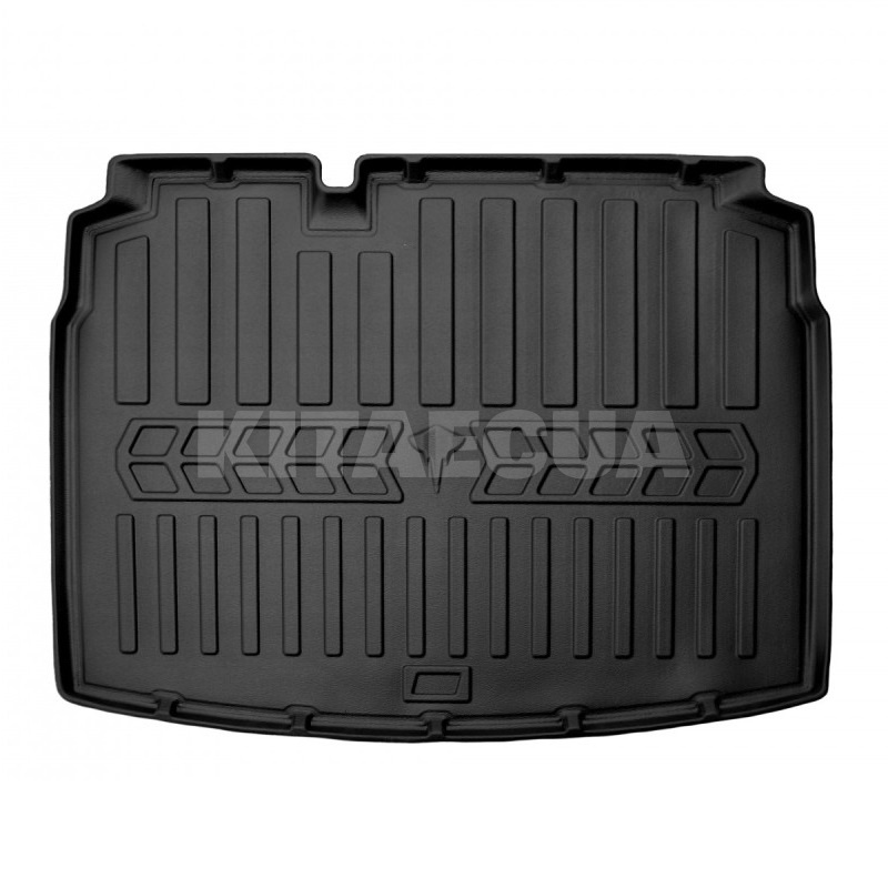 Резиновый коврик в багажник VOLKSWAGEN Golf VI (2008-2012) (hatchback) (lower trunk) Stingray (6024411)