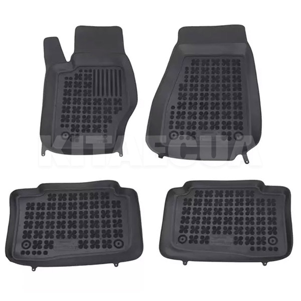Резиновые коврики в салон Jeep Grand Cherokee III (2005-2010) (4шт) 203102 REZAW-PLAST (27401)