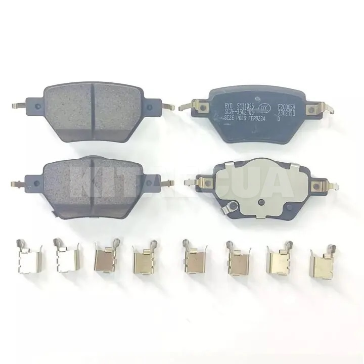 Тормозные колодки задние ОРИГИНАЛ на BYD Song Pro (SC2E-3502113)