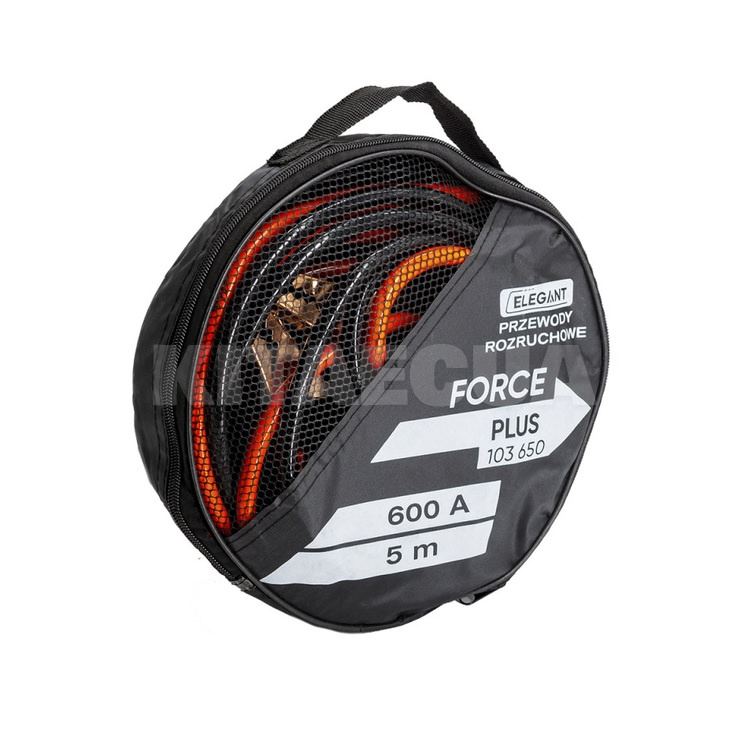 Пусковые провода (кабель прикурка) 600А 5м EL 103 650 PLUS ELEGANT (108429) - 2