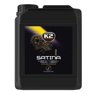Поліроль для пластику з нейтральним ароматом 5л Satina Pro K2