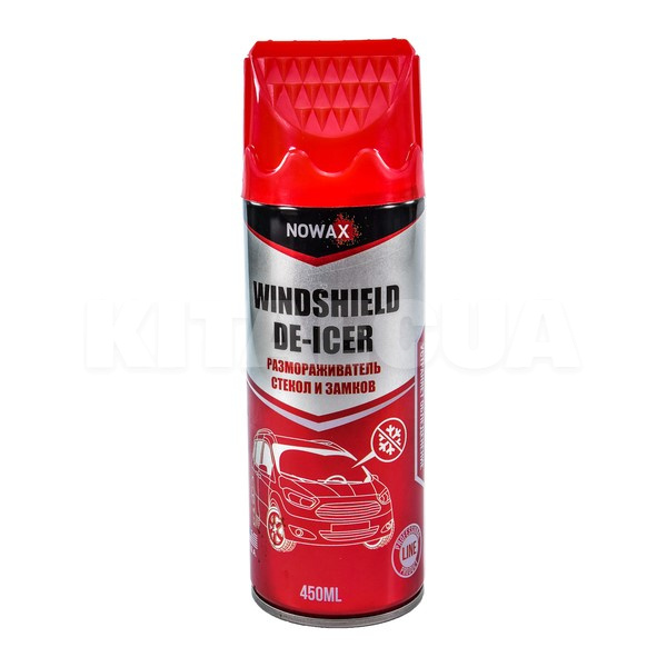 Розморожувач скла та замків 450мл NOWAX (NX45019)