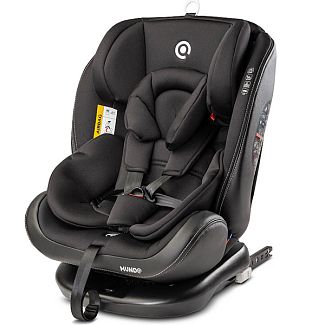 Автокрісло дитяче Mundo Isofix Black 0-36 кг Caretero