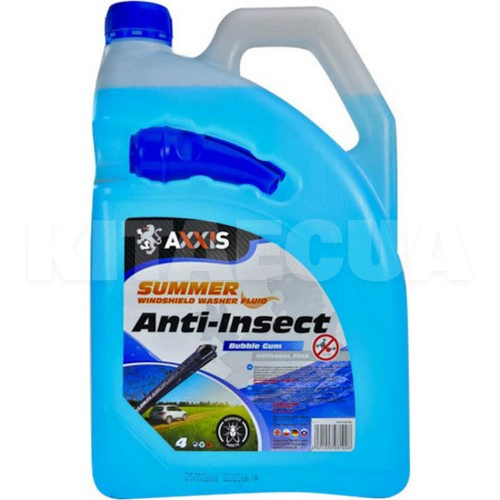 Омивач літній 4л "бабл-гам" Bubble Gum AXXIS (48391093981)