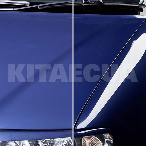 Кольоровий поліроль c воском синій 500мл Polish&Wax Color NanoPro Sonax (296200) - 5