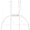 Кабель Type-C - Lightning Superior Series Fast Charging PD 20W 0.25м білий BASEUS (CATLYS-02)