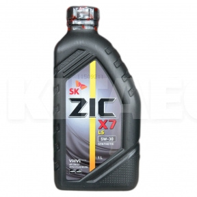 Синтетичне моторне масло X7 5W-40 1л ZIC (ZICX75W40-1) - 2