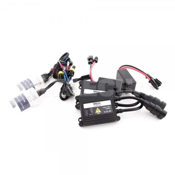 Комплект ксенону Н3 35W 12V (PK22s) 5000К +Super Slim Ballast BREVIA (15352)