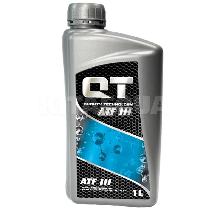 Масло трансмиссионное полусинтетическое 1л (в ГУР) ATF III QT (QT3300001)