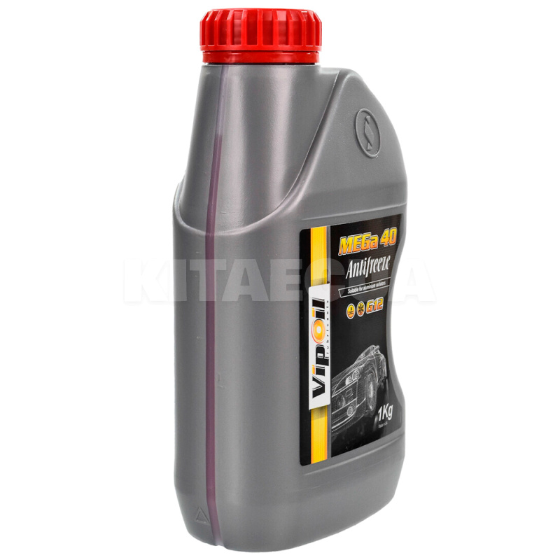 Антифриз красный 1кг G12 -40°С Mega 40 VipOil (701431) - 4