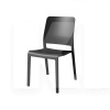 Стул садовый пластиковый Keter Charlotte Deco Chair серый до 110 кг Evolutif (3076540146604)
