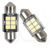Светодиодная лампа E6 9/18V C5W 31мм (компл.) AMS (41234)