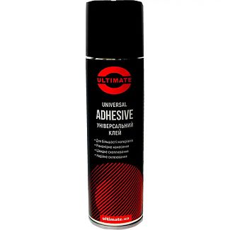 Клей аерозольний UNIVERSAL ADHESIVE 250мол ULTIMATE