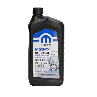 Масло моторное синтетическое 0.946л 5W-20 MaxPRO Mopar