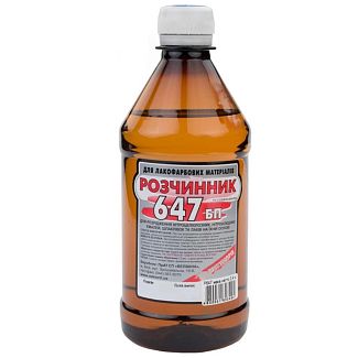 Растворитель 647 400мл для алкидной краски Velvana