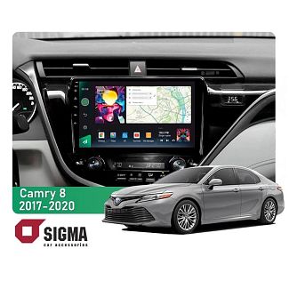 Штатная магнитола PRO 10464 4+64 Gb 10 Toyota Camry 8 XV 70 2017-2020 (B) SIGMA4car