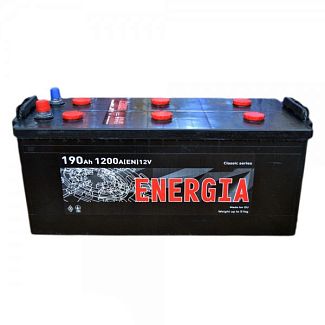 Акумулятор автомобільний 190Ач 1200А "+" праворуч Energia