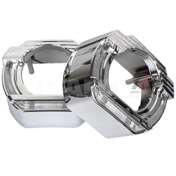 Маски для лінз 2.5" С22 W+Y ангельські вічка SIGMA4car (41670) - 2