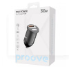 автомобільний зарядний пристрій 30W USB+Type-C Tiny Power PROOVE (600740001)