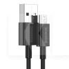 Кабель USB microUSB 2A Superior Series 1м чорний BASEUS (CAMYS-01)