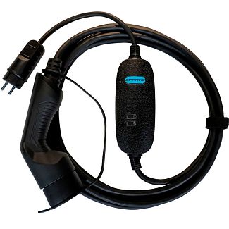 Зарядка для электромобиля GB/T AC 3.7 кВт 16А 1-фаза Portable Charger SPARKS