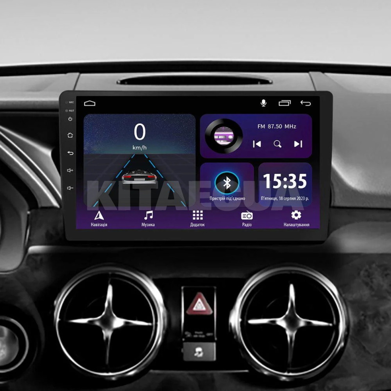 Штатна магнітола E9232 2+32 Gb 9" Mercedes Benz GLK-Class X204 2012-2015 SIGMA4car (42029) - 3