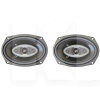 Динамики коаксиальные 4-х полосные 6x9" (15х23 см) 320 Вт черные (2 шт) CB-694 CALCELL (10190459)