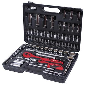 Набор инструментов профессиональный 1/2" & 1/4" 94 предмета Cr-V Intertool