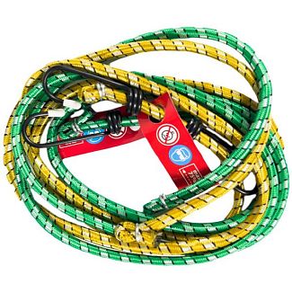 Ремінь стяжний з гаками ELASTIC STRAP еластичний комплект 1.5м 2 шт BOTTARI