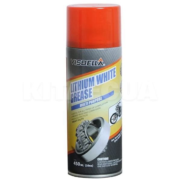 Мастило літієве біле 450мл WHI0450C Visbella (30478)