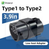 Переходник Type 1 (станция) - Type 2 (авто) 7.4 кВт 32А 1-фаза Small Lonlink (P-T1T2Small)