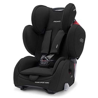 Автокресло детское Young Sport Hero 9-36 кг черное RECARO