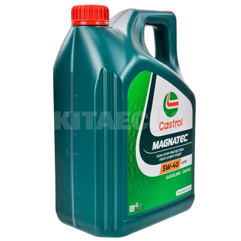 Масло моторное синтетическое 4л 5W-40 Magnatec A3/B4 CASTROL (CASMAGC35W40-4) - 5