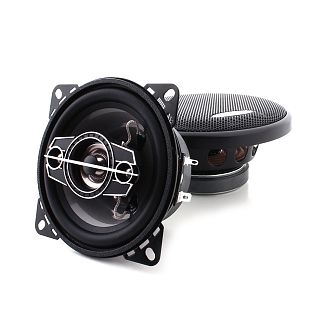 Динамики 4-х полосные 4" (10 см) 80 Вт черныe (2 шт) Shuttle