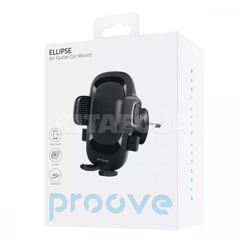 Автомобільний тримач на дефлектор Ellipse Air Outlet Car Mount PROOVE (555440001) - 6