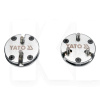 Адаптеры с 2 и 3 штырями для тормозных поршней YATO (YT-06809)
