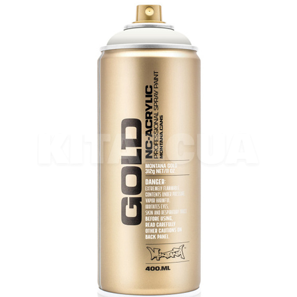 Фарба декоративна акрилова 400мл 7220 "кераміка" світло-сіра напівматова Gold MONTANA (492754-MONTANA)
