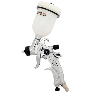 Краскопульт пневматический HVLP 0.8 мм 2 бар бачок 1000 мл YATO - Kitaec.ua Краскопульт пневматический HVLP 0.8 мм 2 бар бачок 1000 мл YATO