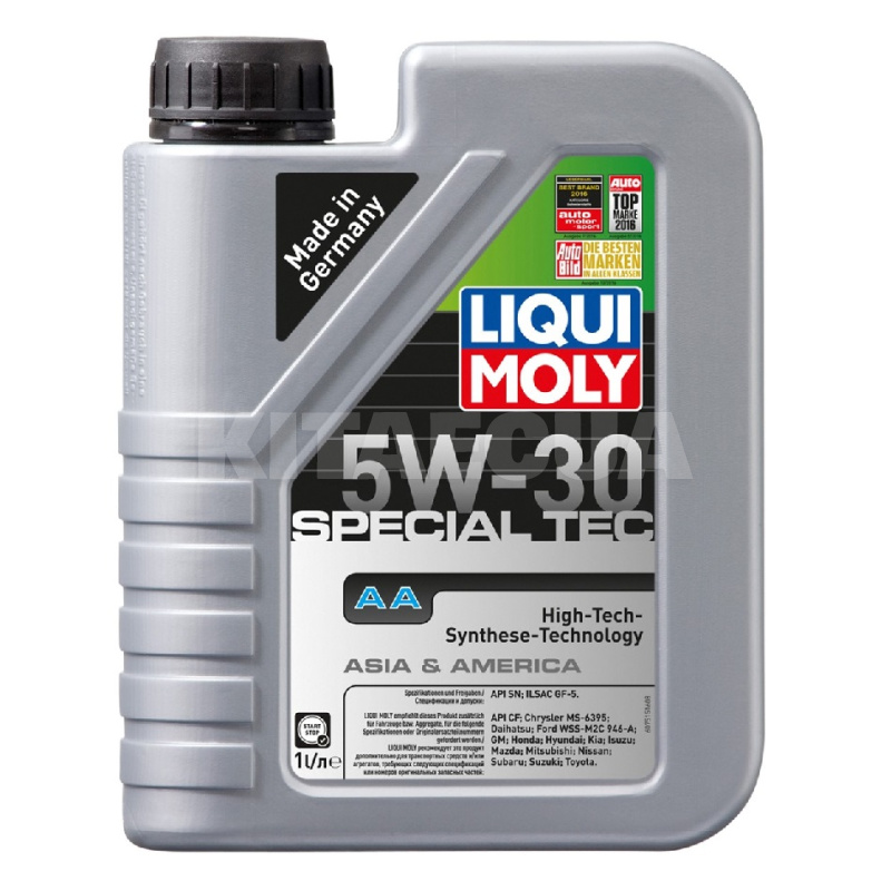 Масло моторное синтетическое 1л 5W-30 SPECIAL TEC АА LIQUI MOLY (LQ 7615)