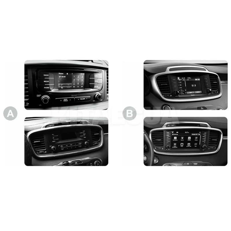 Штатна магнітола E10232 2+32 Gb 10" Kia Sorento 3 2014-2017 SIGMA4car (42306) - 4