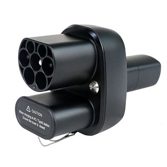 Перехідник 250 кВт 400А ССS2/Type 2 (Станція) - Type Tesla (американське авто) KOLANKY