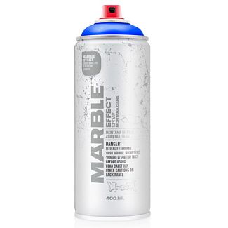 Краска декоративная эффект мрамора 400мл EM5000 синяя матовая Marble MONTANA