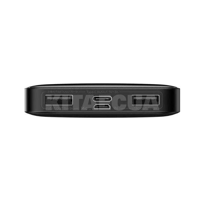 Повербанк Bipow Digital Display 10000mAh 15W чорний BASEUS (PPBD050001) - 3
