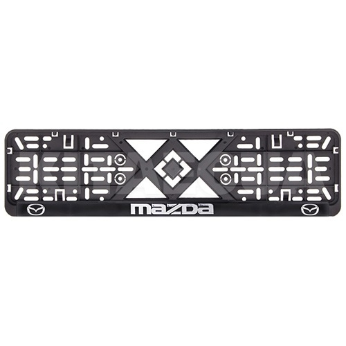 Рамка номерного знака пластик, с рельефной надписью MAZDA VITOL (50264)
