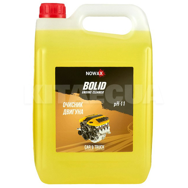 Очищувач двигуна зовні 5л Bolid NOWAX (NX05145)