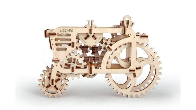 Механический 3D пазл "Трактор" UGEARS (70003)