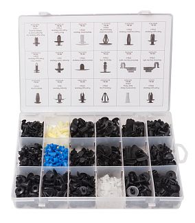 Набор клипс 475 предметов (MAZDA) Forsage